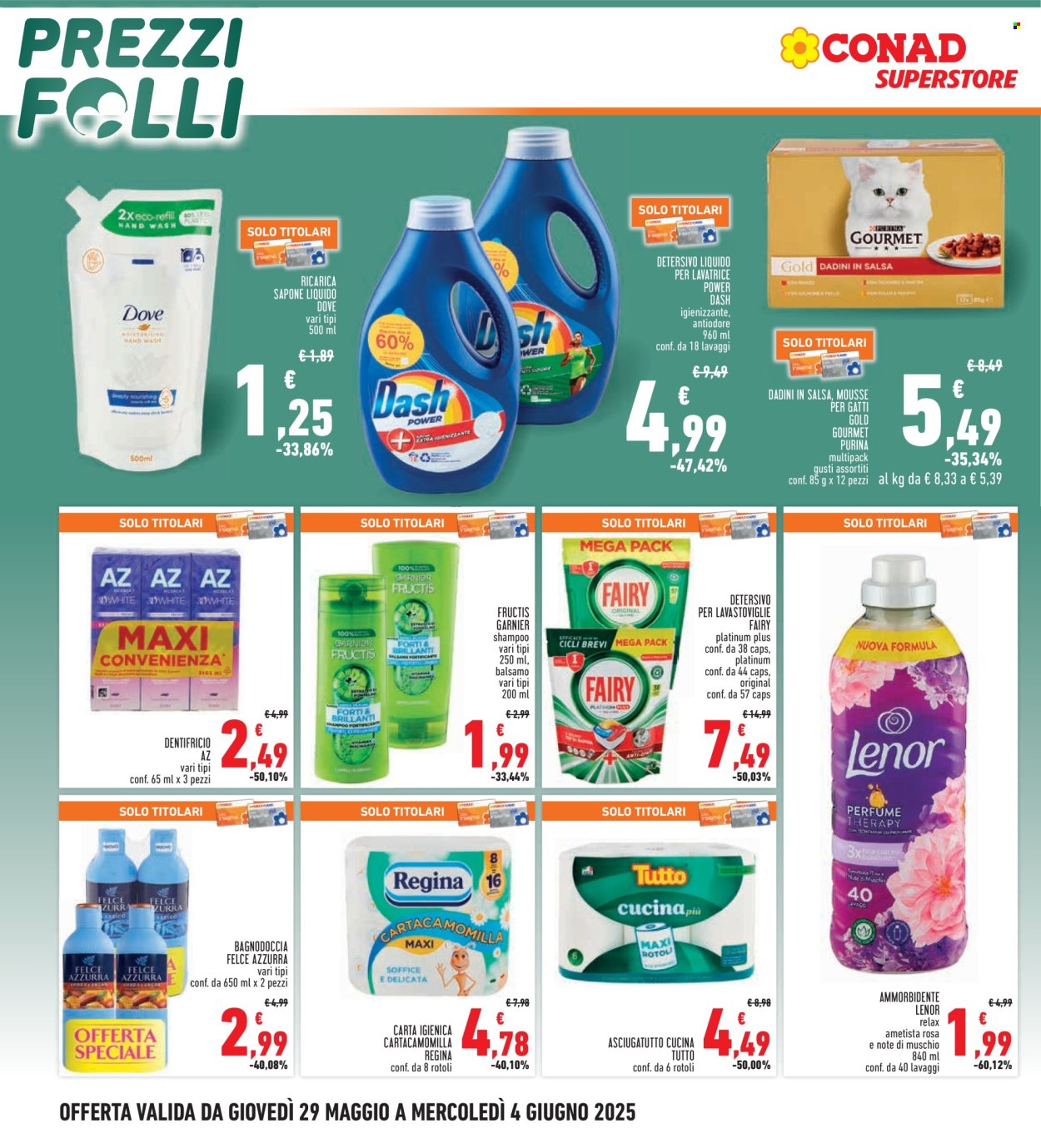 Volantino Conad Superstore - 29/5/2025 - 4/6/2025. Pagina 1