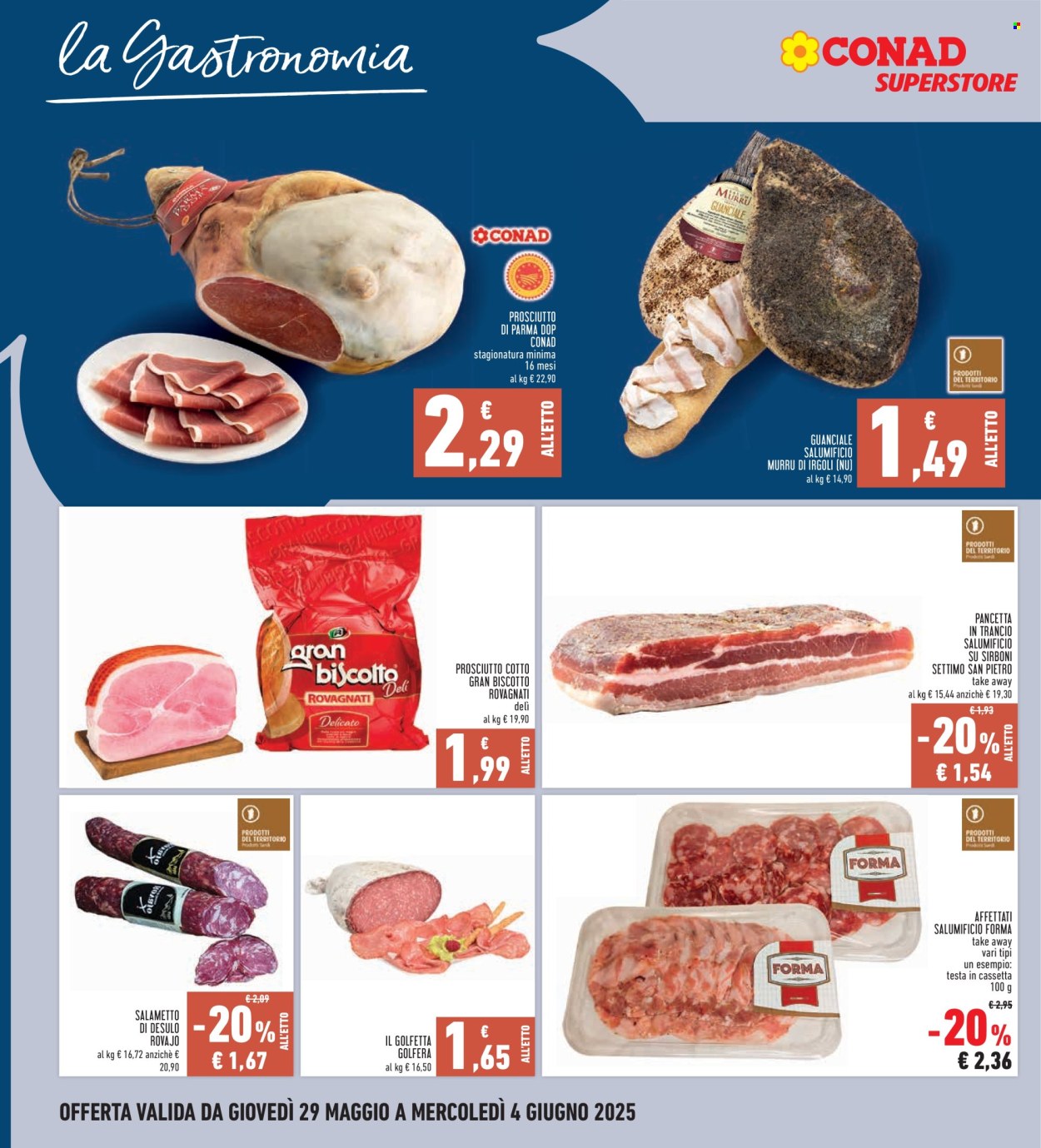 Volantino Conad Superstore - 29/5/2025 - 4/6/2025. Pagina 1