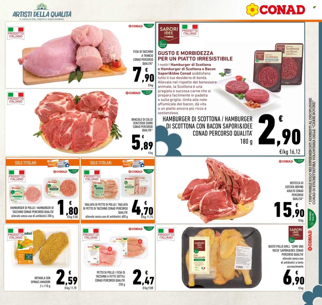 Volantino Conad - 23/5/2025 - 4/6/2025. Pagina 1