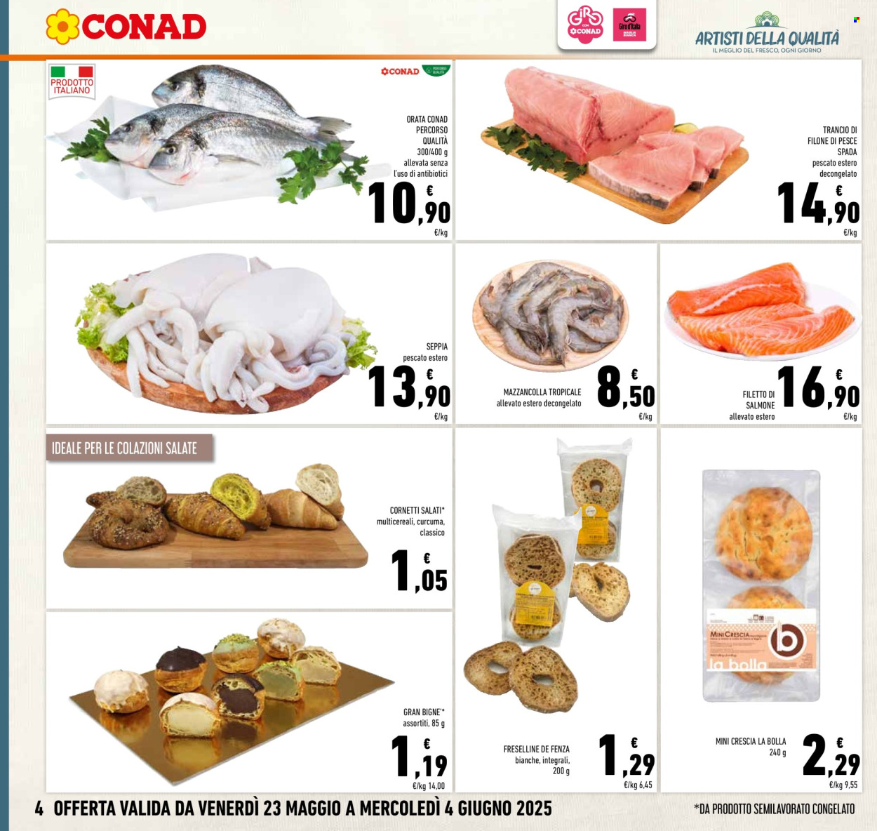 Volantino Conad - 23/5/2025 - 4/6/2025. Pagina 1
