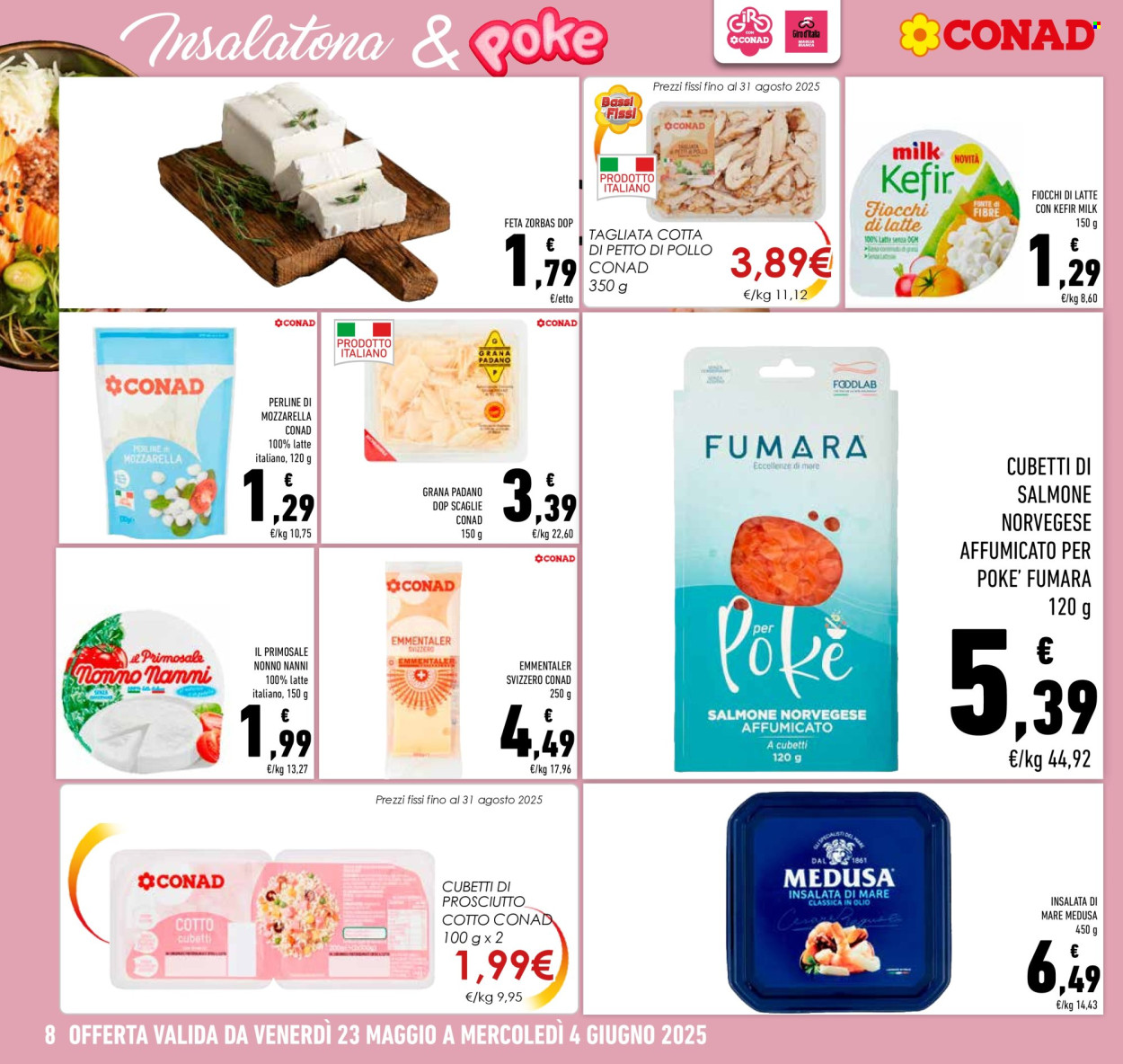 Volantino Conad - 23/5/2025 - 4/6/2025. Pagina 1
