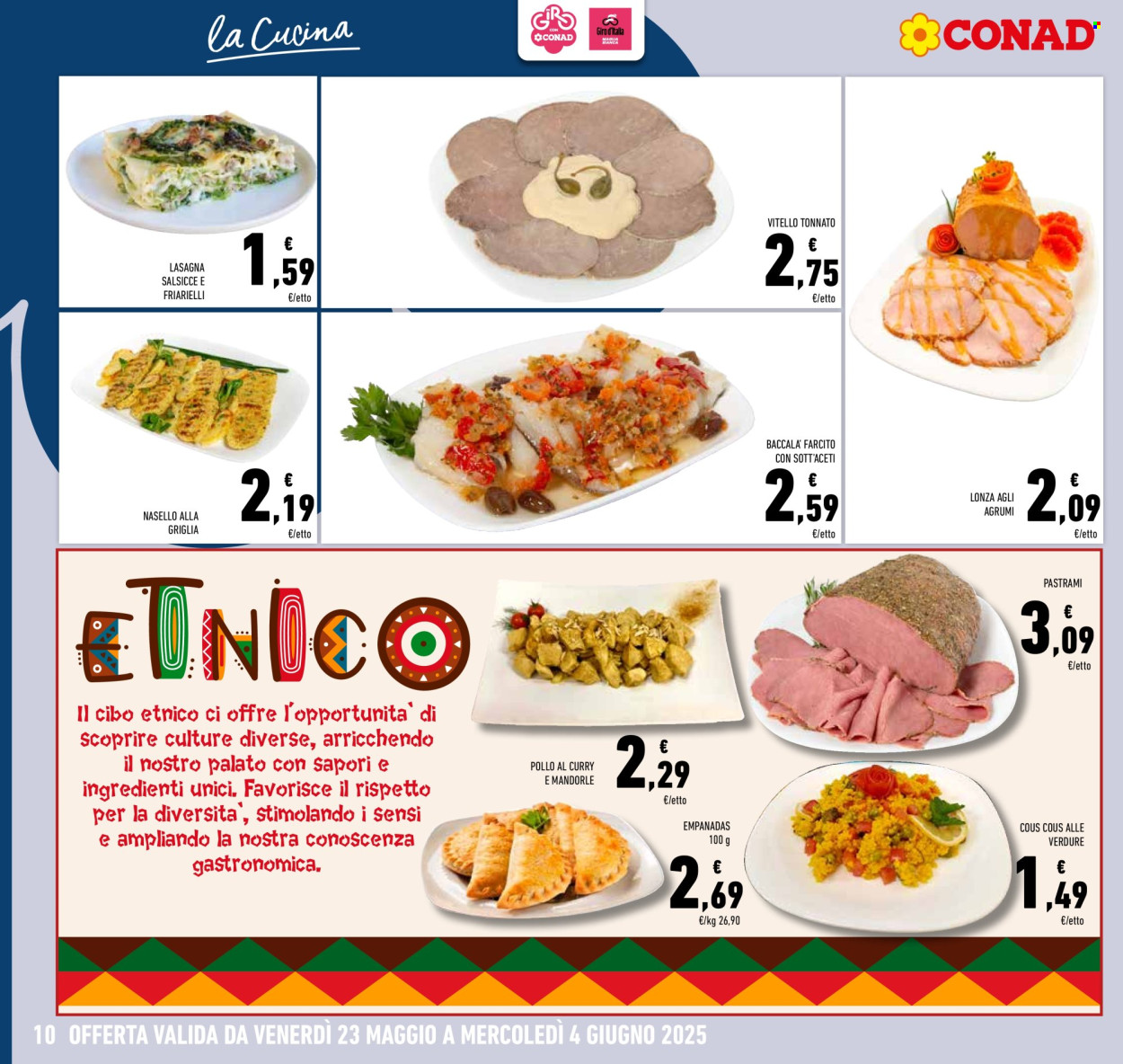 Volantino Conad - 23/5/2025 - 4/6/2025. Pagina 1