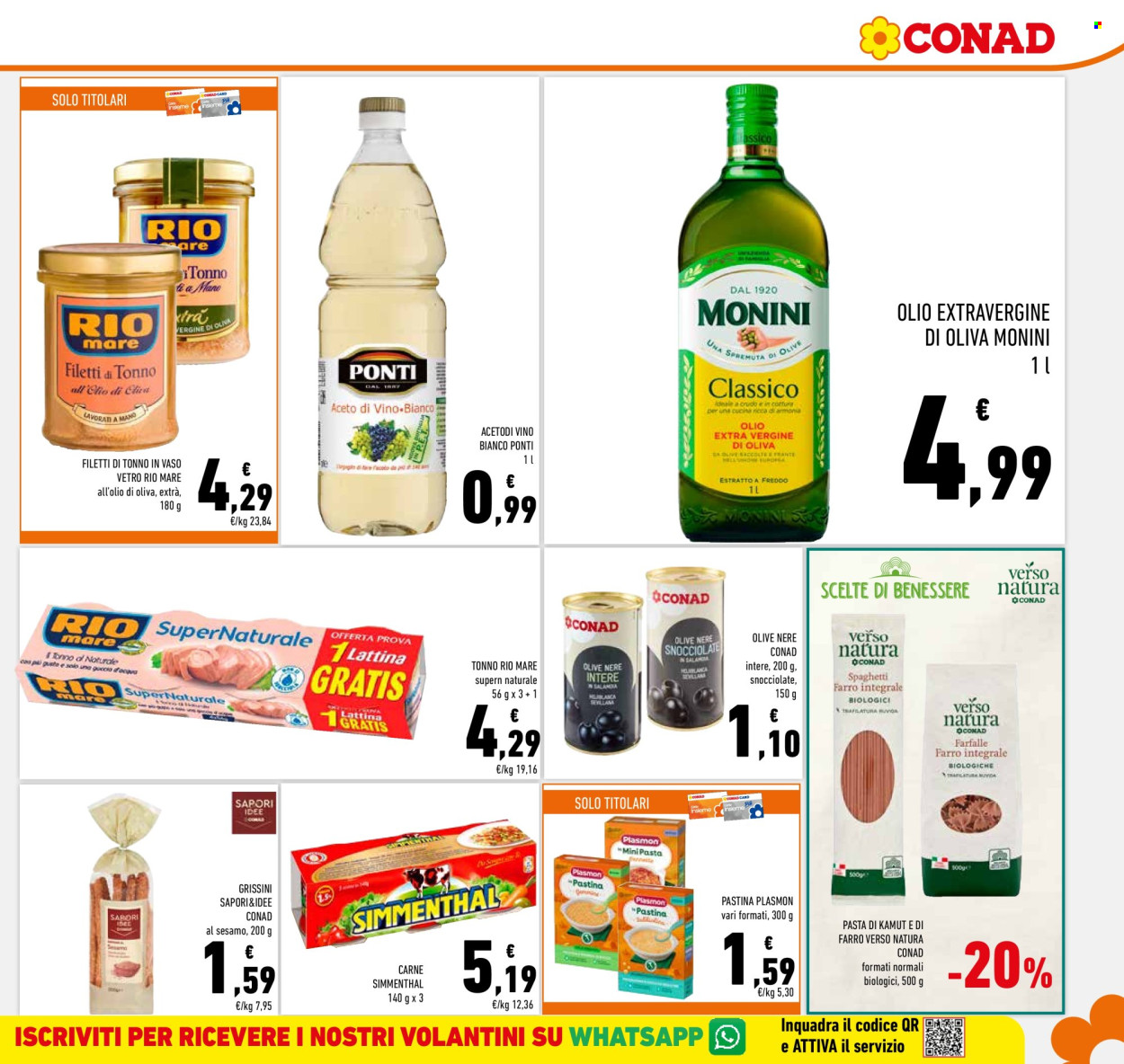 Volantino Conad - 23/5/2025 - 4/6/2025. Pagina 1