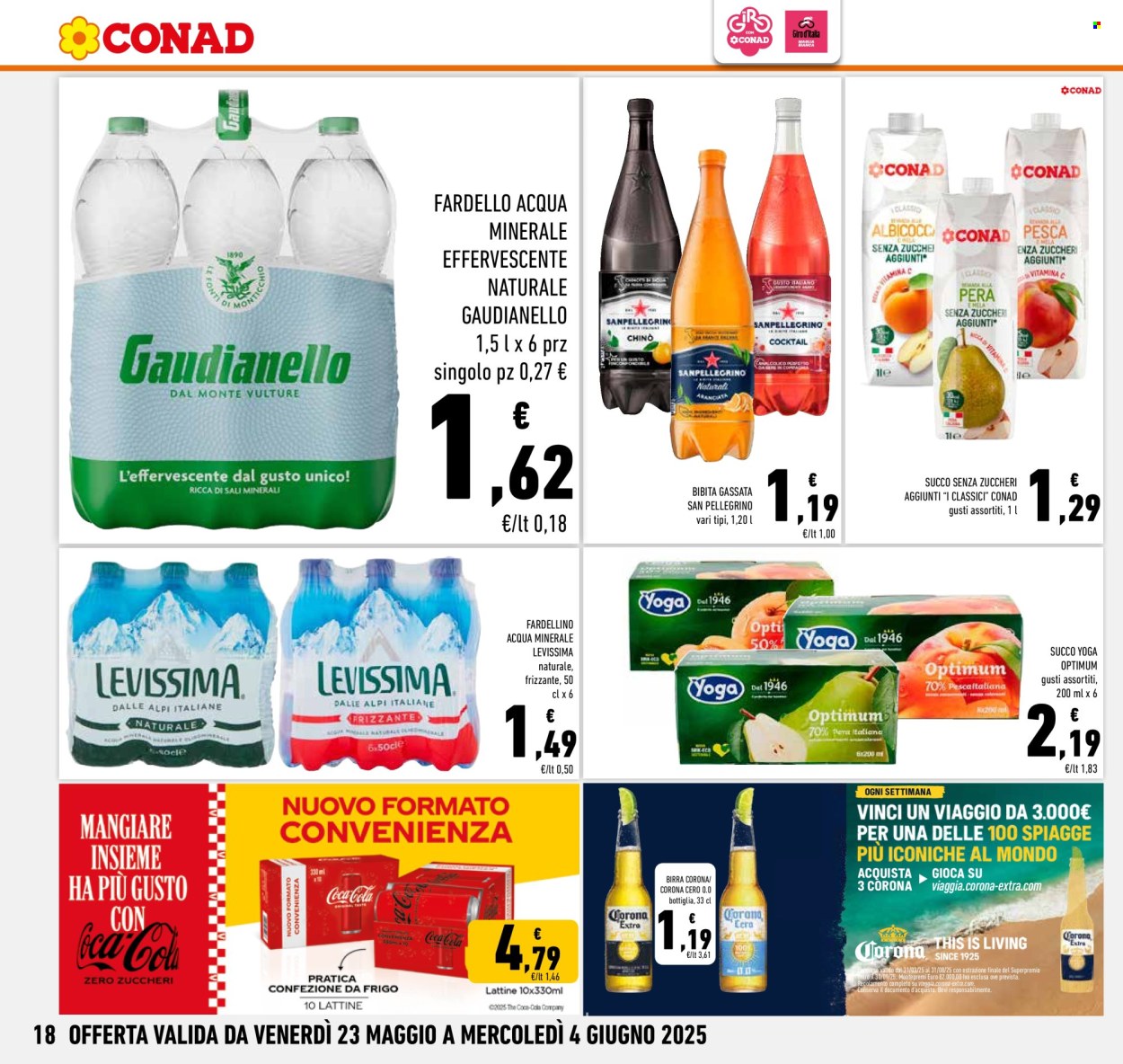 Volantino Conad - 23/5/2025 - 4/6/2025. Pagina 1