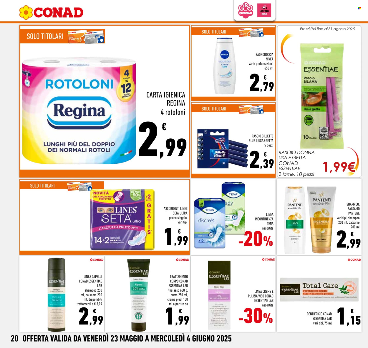 Volantino Conad - 23/5/2025 - 4/6/2025. Pagina 1