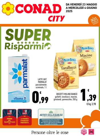 Volantino Conad City - 23/5/2025 - 4/6/2025.