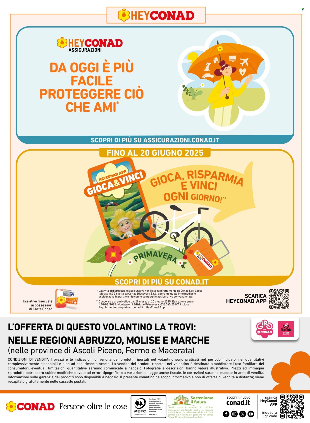 Volantino Conad City - 23/5/2025 - 4/6/2025. Pagina 1