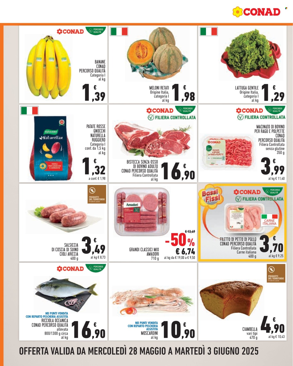 Leták Conad - 28.5.2025 - 3.6.2025. Strana 2
