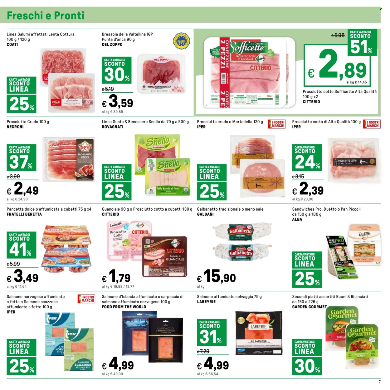 Volantino Iper, La grande i - 23/5/2025 - 2/6/2025. Pagina 1