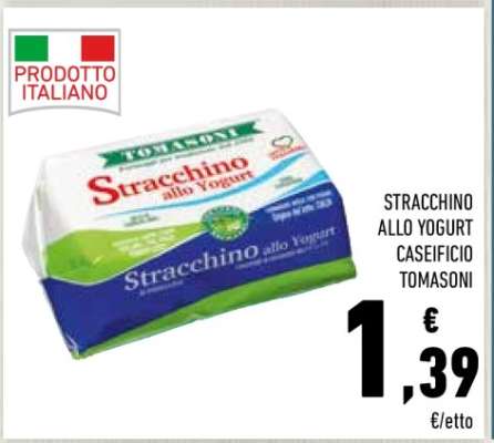 STRACCHINO ALLO YOGURT CASEIFICIO TOMASONI