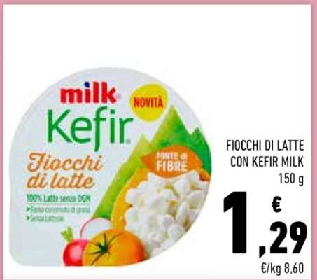 FIOCCHI DI LATTE CON KEFIR MILK