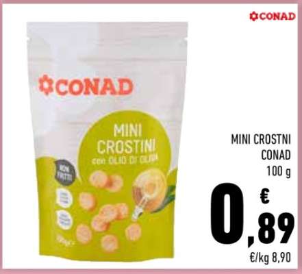 MINI CROSTINI CONAD