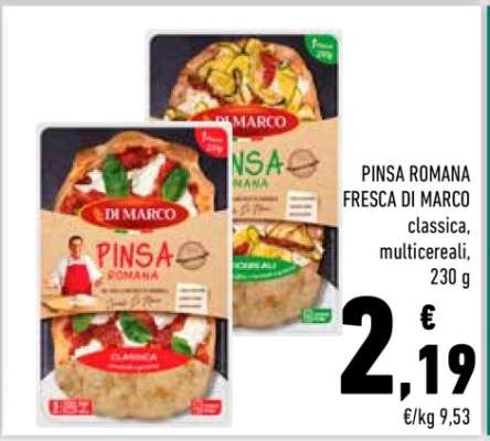 PINSA ROMANA FRESCA DI MARCO