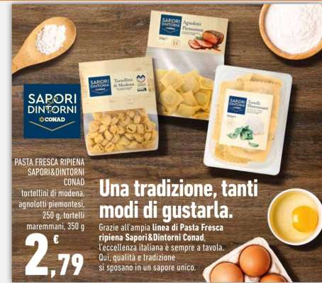 Pasta Fresca Ripiena Sapori&Dintorni Conad