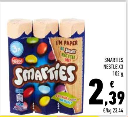 SMARTIES NESTLE'X3