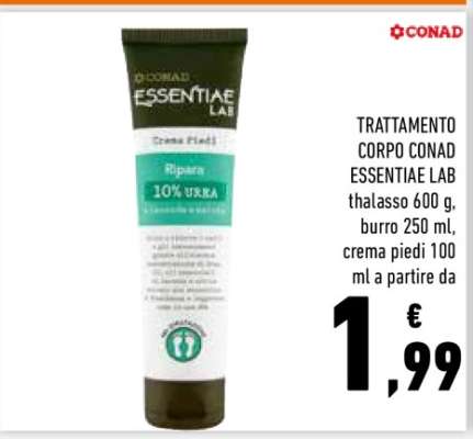 TRATTAMENTO CORPO CONAD ESSENTIAE LAB