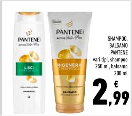 SHAMPOO, BALSAMO PANTENE