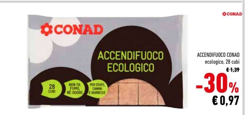 Accendifuoco Conad