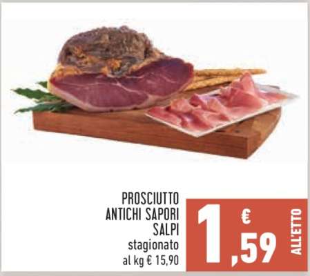 Prosciutto Antichi Sapori Salpi