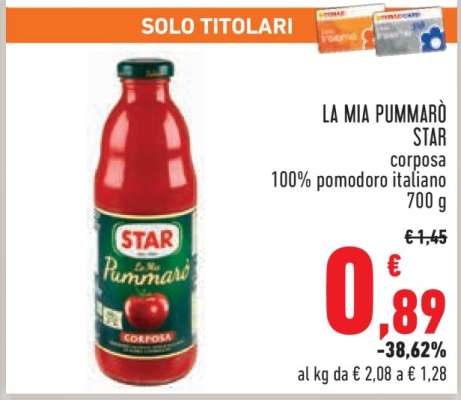 LA MIA PUMMARÒ STAR