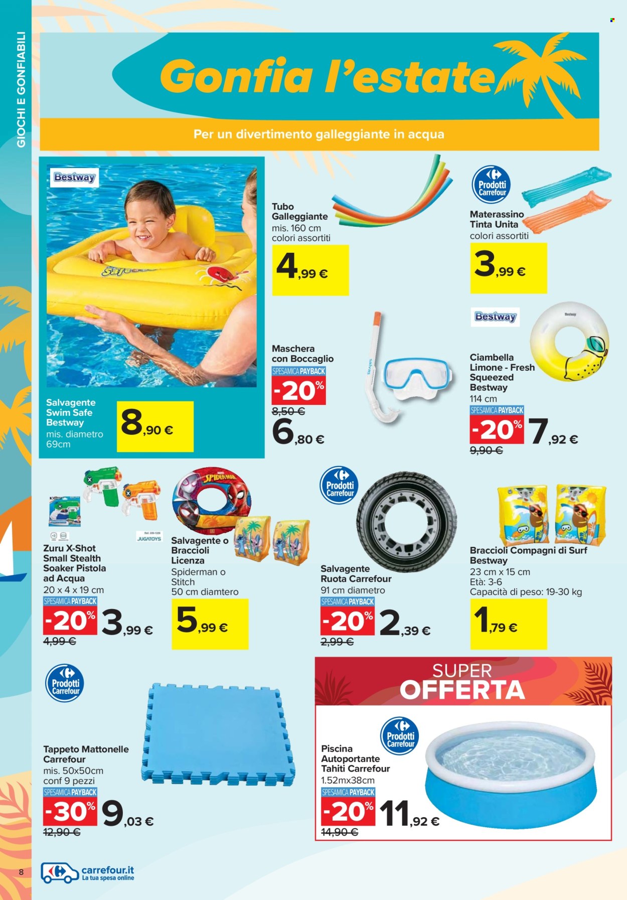 Volantino Carrefour - 26/5/2025 - 25/6/2025. Pagina 8
