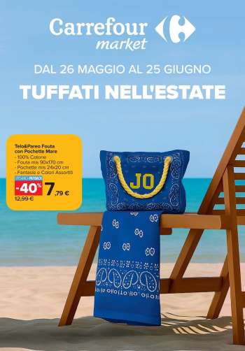 Volantino Carrefour - 26/5/2025 - 30/6/2025.