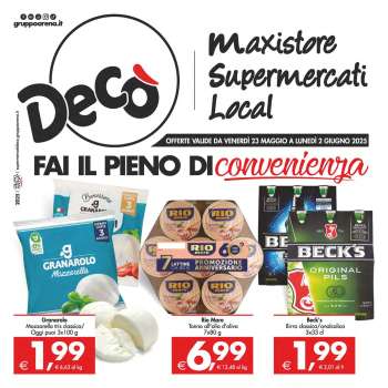 Volantino Deco - 23/5/2025 - 2/6/2025.