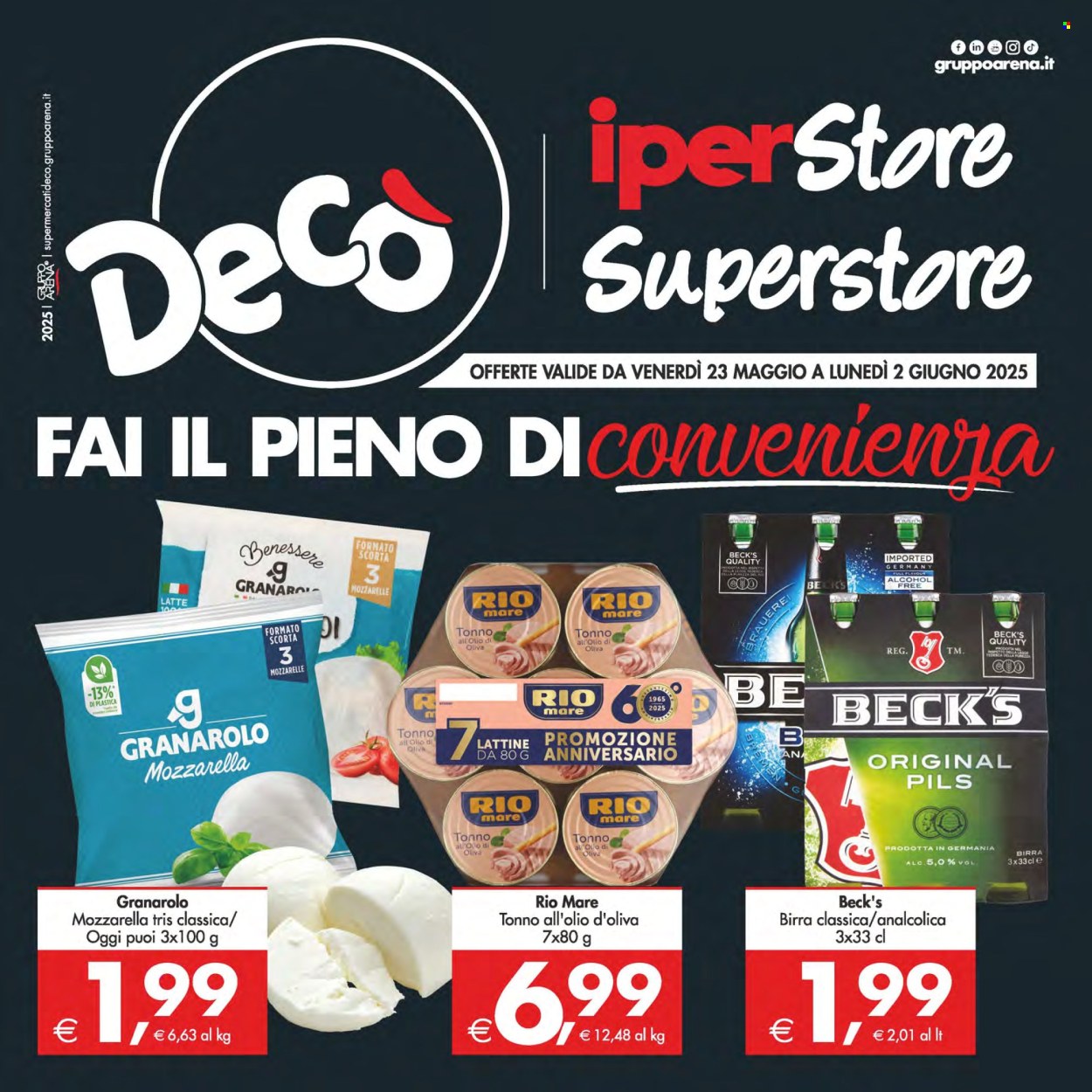Volantino Deco - 23/5/2025 - 2/6/2025. Pagina 1