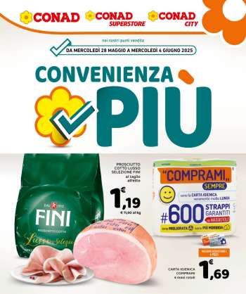 Volantino Conad - 28/5/2025 - 4/6/2025.