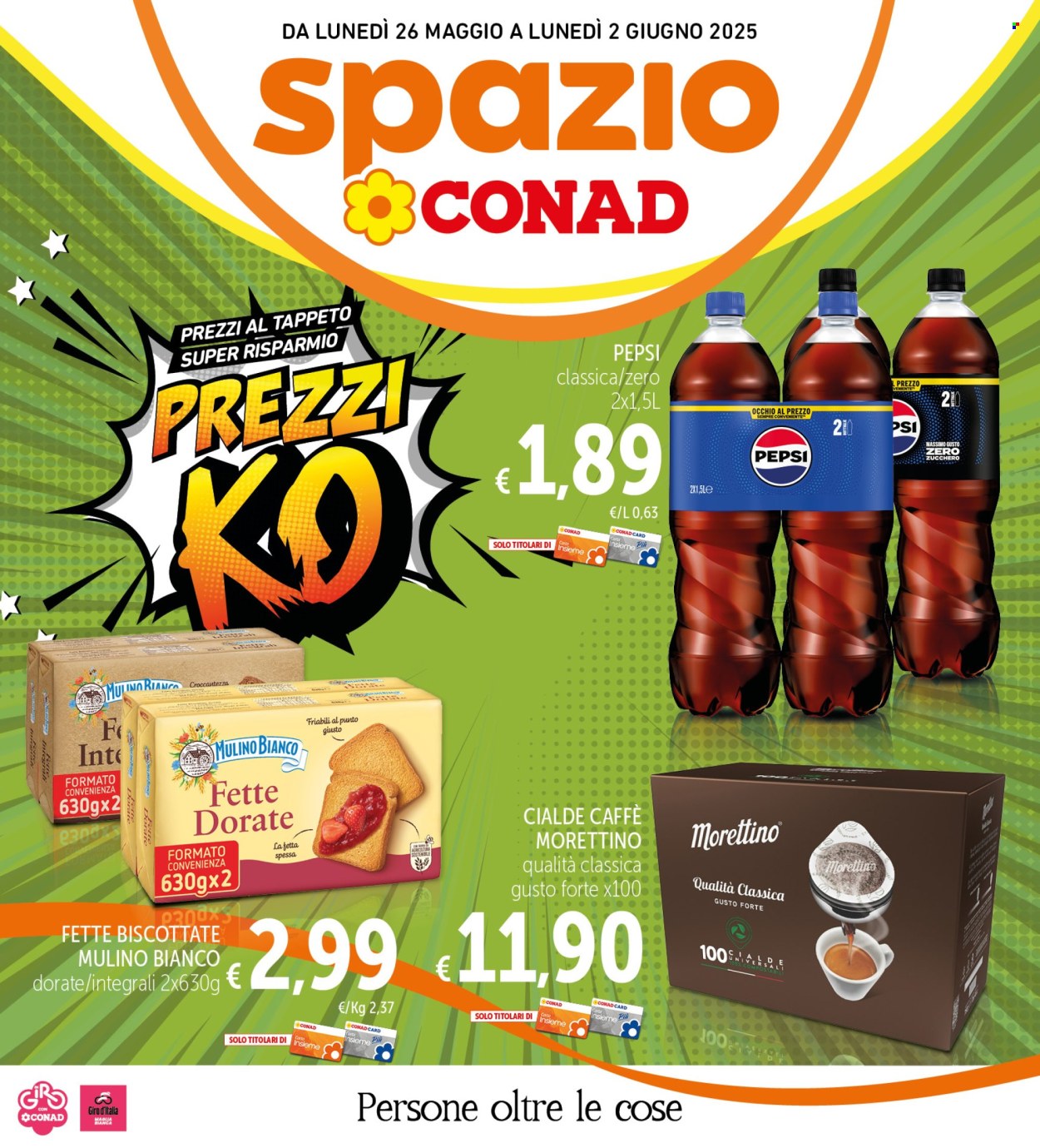 Volantino Spazio Conad - 26/5/2025 - 2/6/2025. Pagina 1