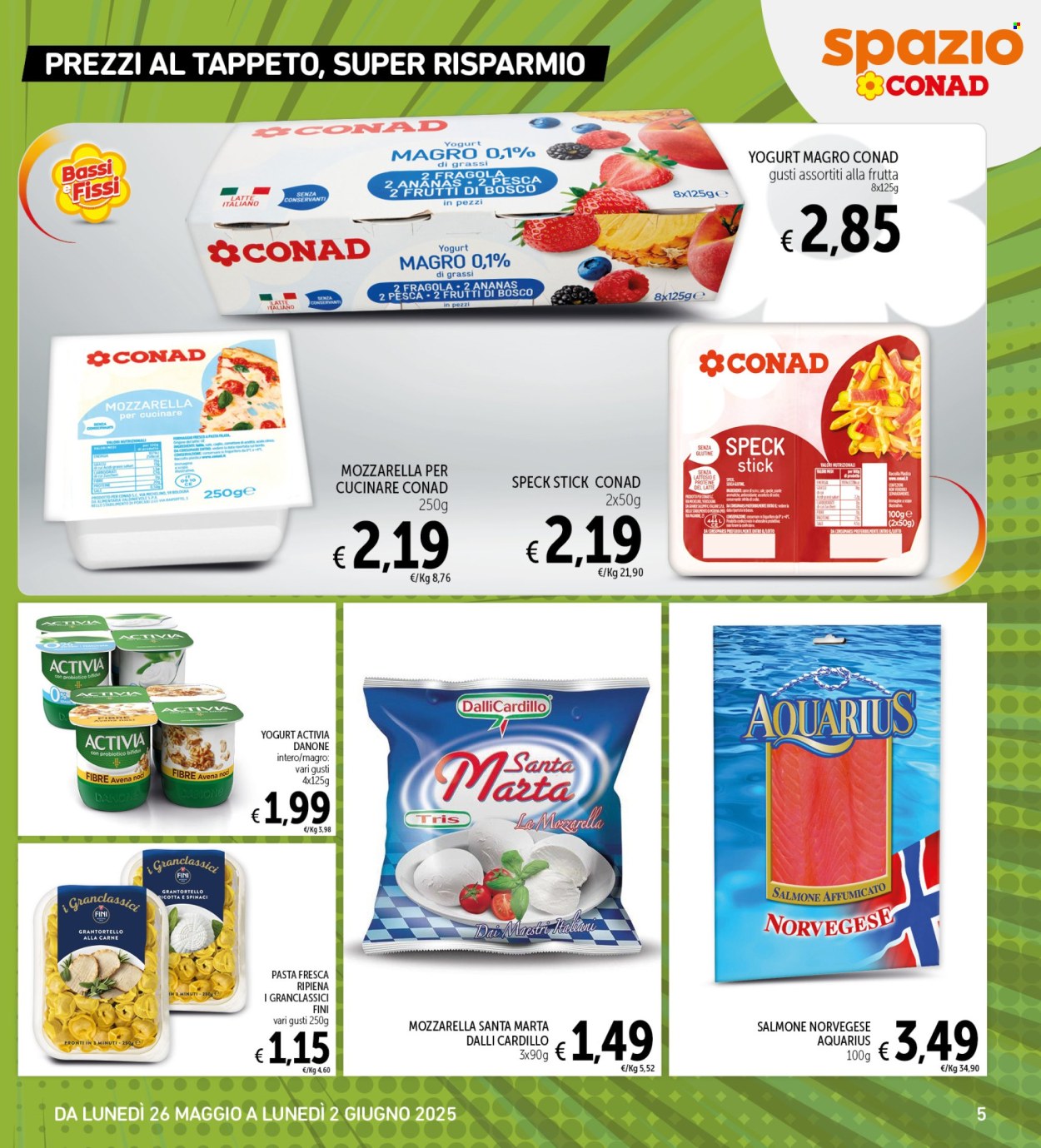 Volantino Spazio Conad - 26/5/2025 - 2/6/2025. Pagina 1