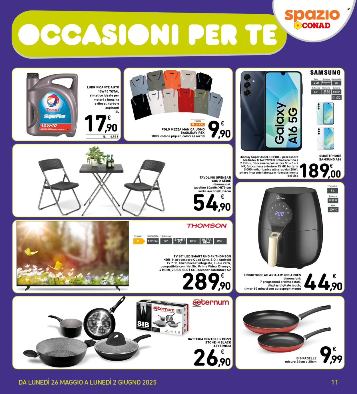 Volantino Spazio Conad - 26/5/2025 - 2/6/2025. Pagina 1