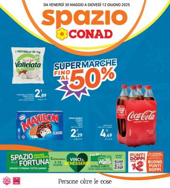 Volantino Spazio Conad - 30/5/2025 - 12/6/2025.