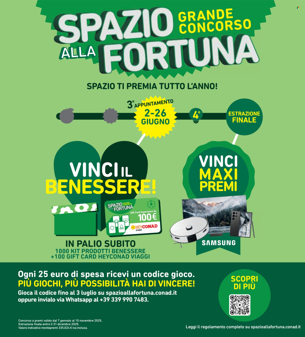 Volantino Spazio Conad - 30/5/2025 - 12/6/2025. Pagina 1