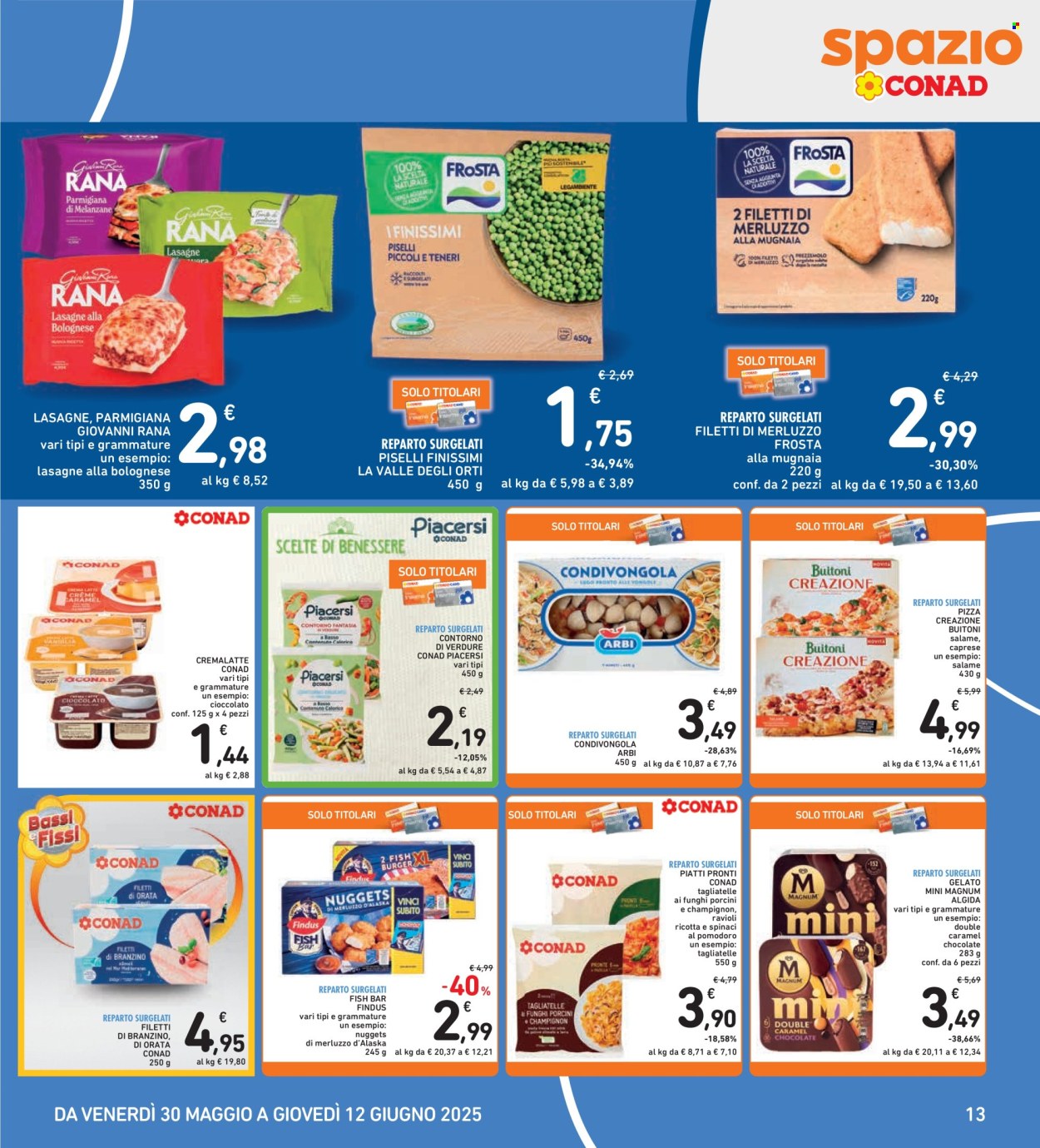 Volantino Spazio Conad - 30/5/2025 - 12/6/2025. Pagina 1