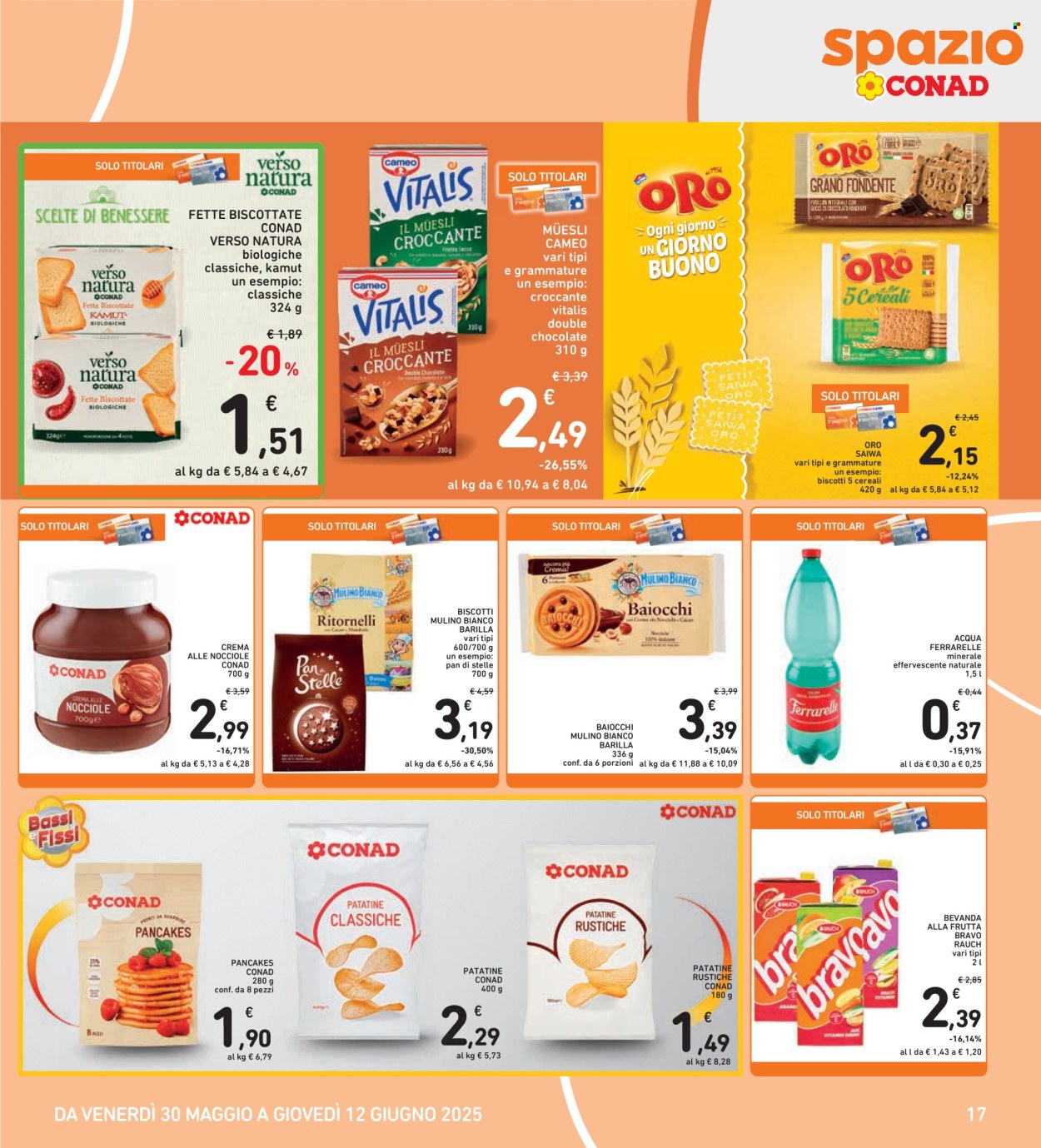 Volantino Spazio Conad - 30/5/2025 - 12/6/2025. Pagina 1