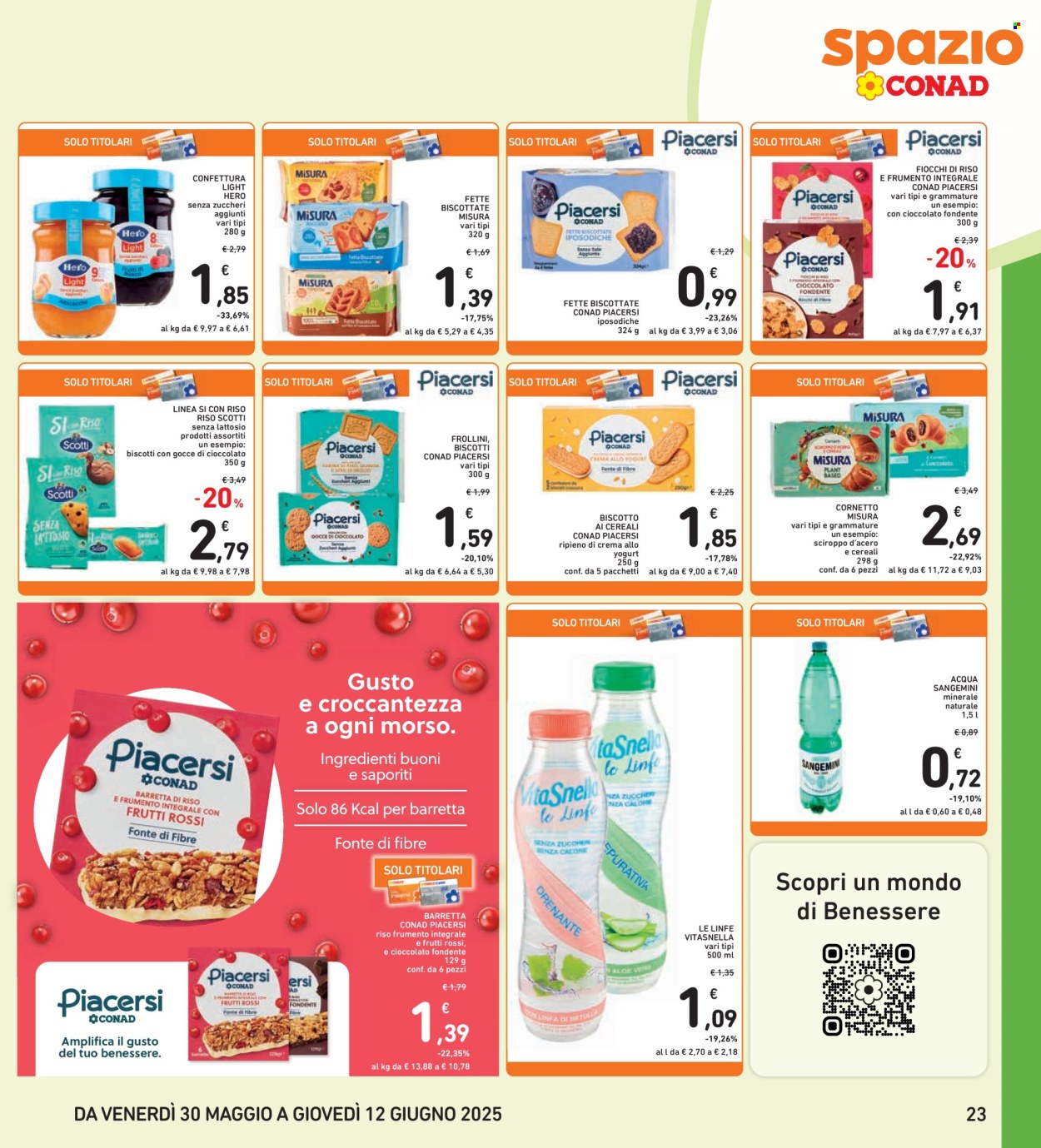 Volantino Spazio Conad - 30/5/2025 - 12/6/2025. Pagina 1