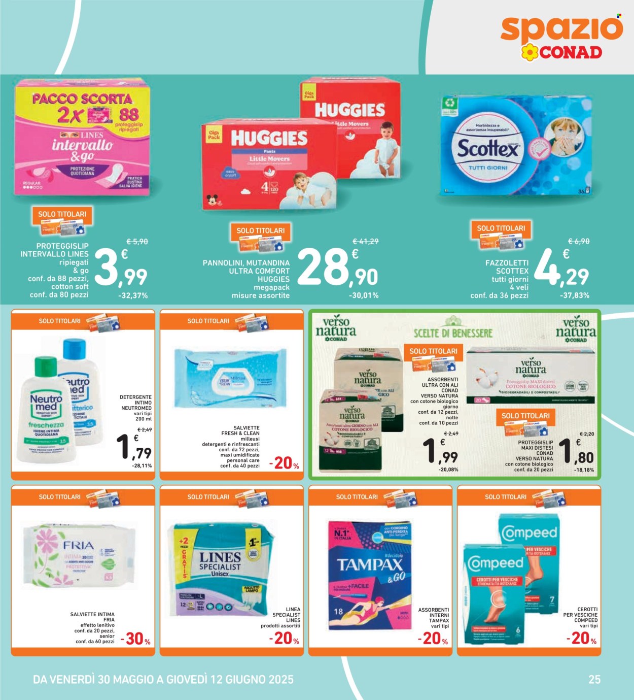 Volantino Spazio Conad - 30/5/2025 - 12/6/2025. Pagina 1