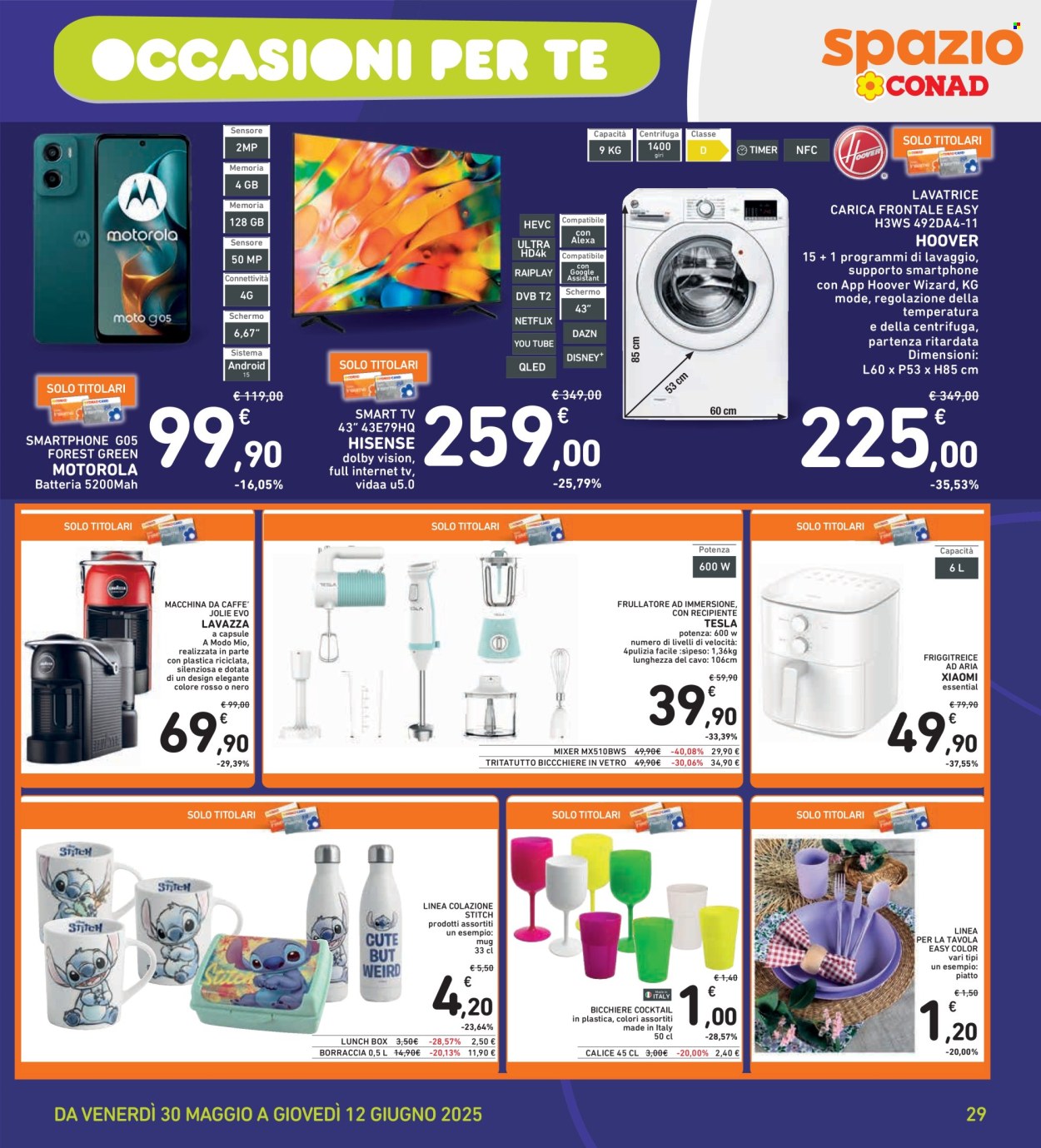 Volantino Spazio Conad - 30/5/2025 - 12/6/2025. Pagina 1