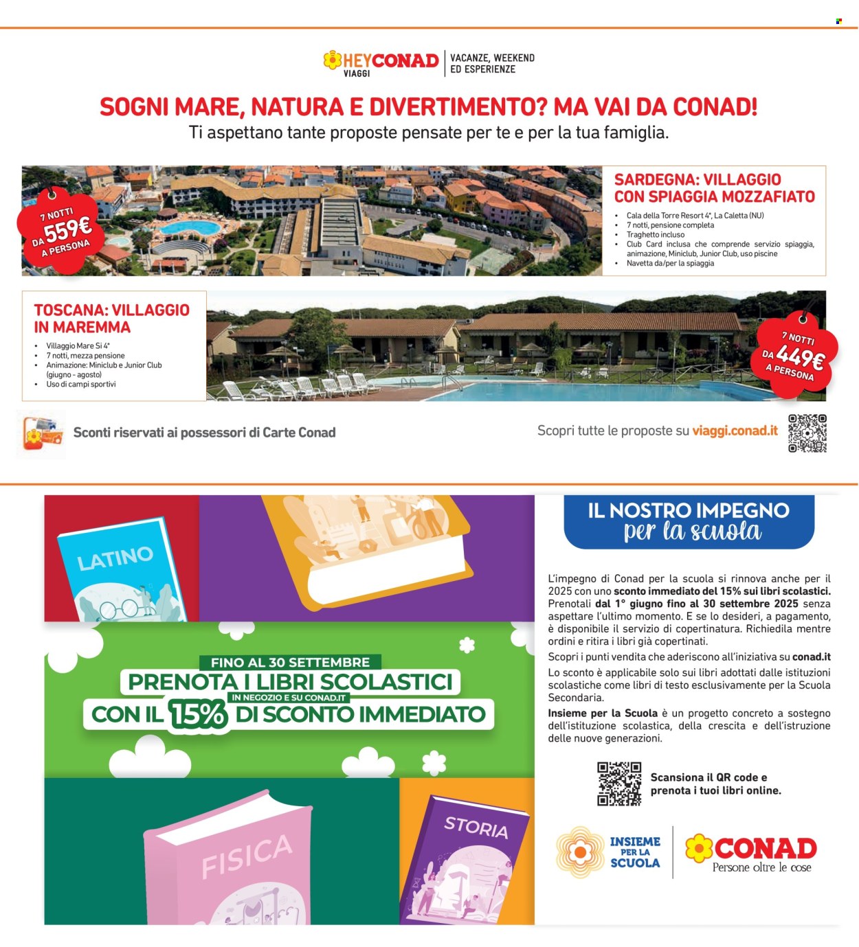 Volantino Spazio Conad - 30/5/2025 - 12/6/2025. Pagina 1