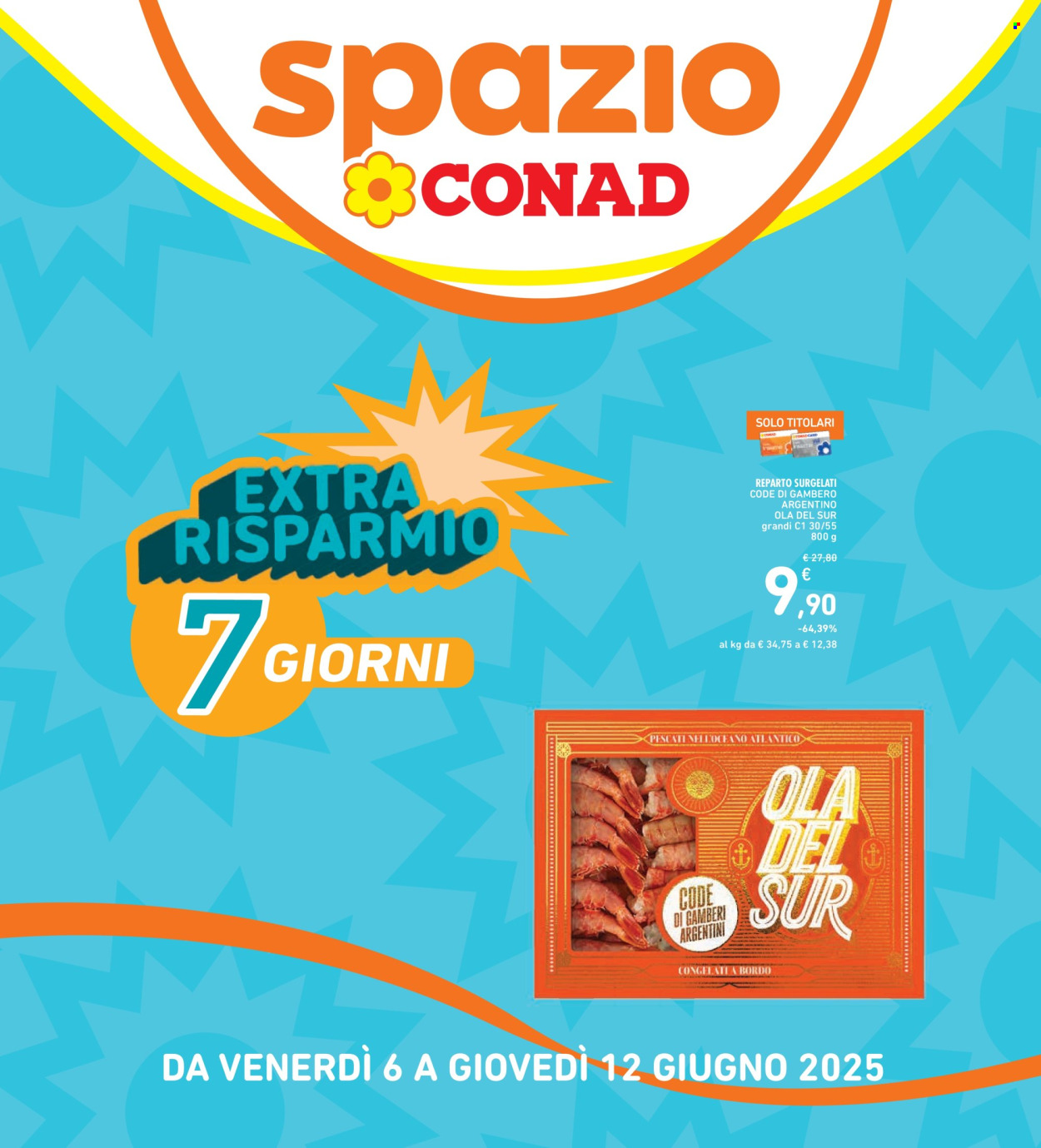 Volantino Spazio Conad - 30/5/2025 - 12/6/2025. Pagina 1