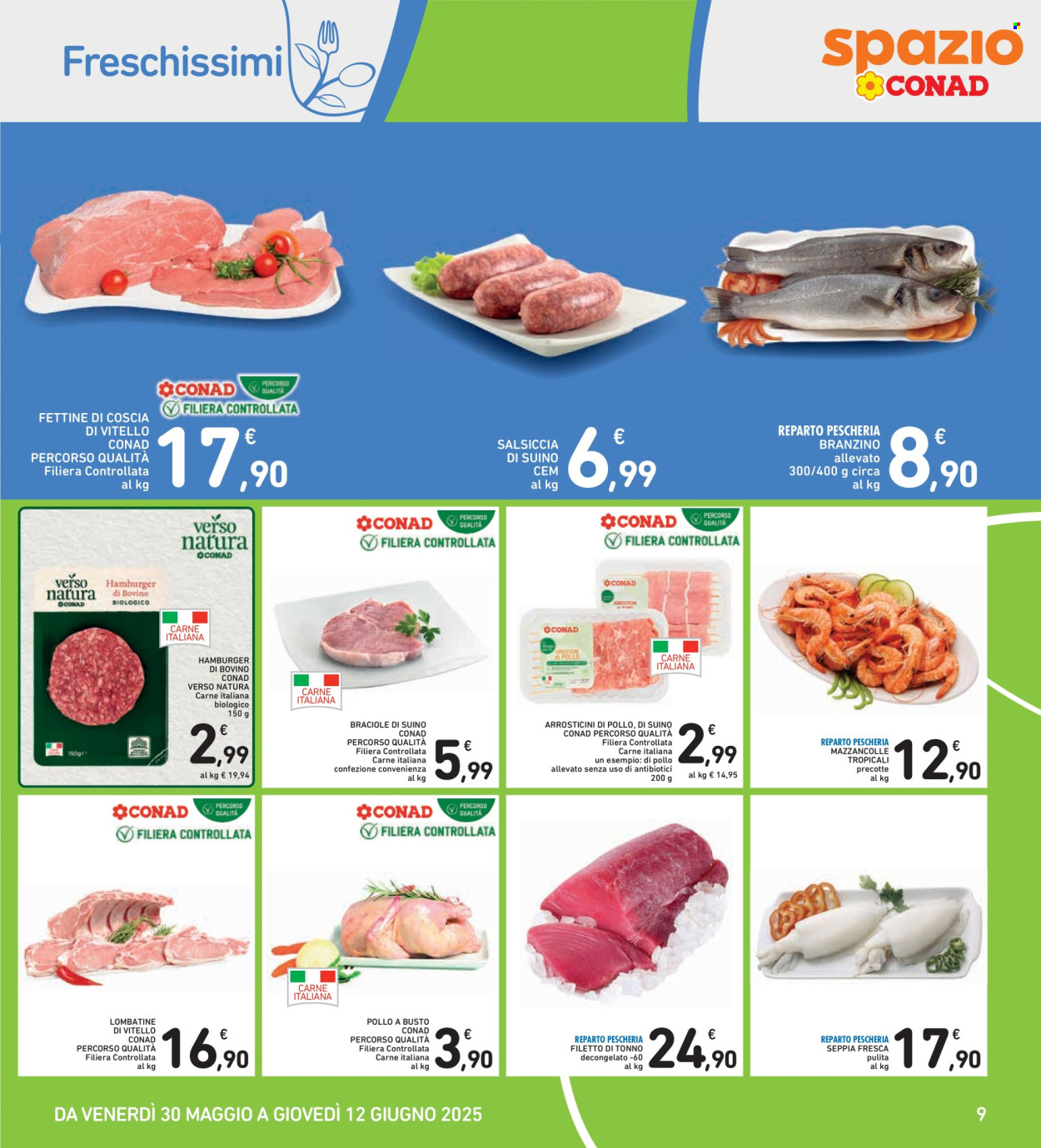 Volantino Spazio Conad - 30/5/2025 - 12/6/2025. Pagina 9