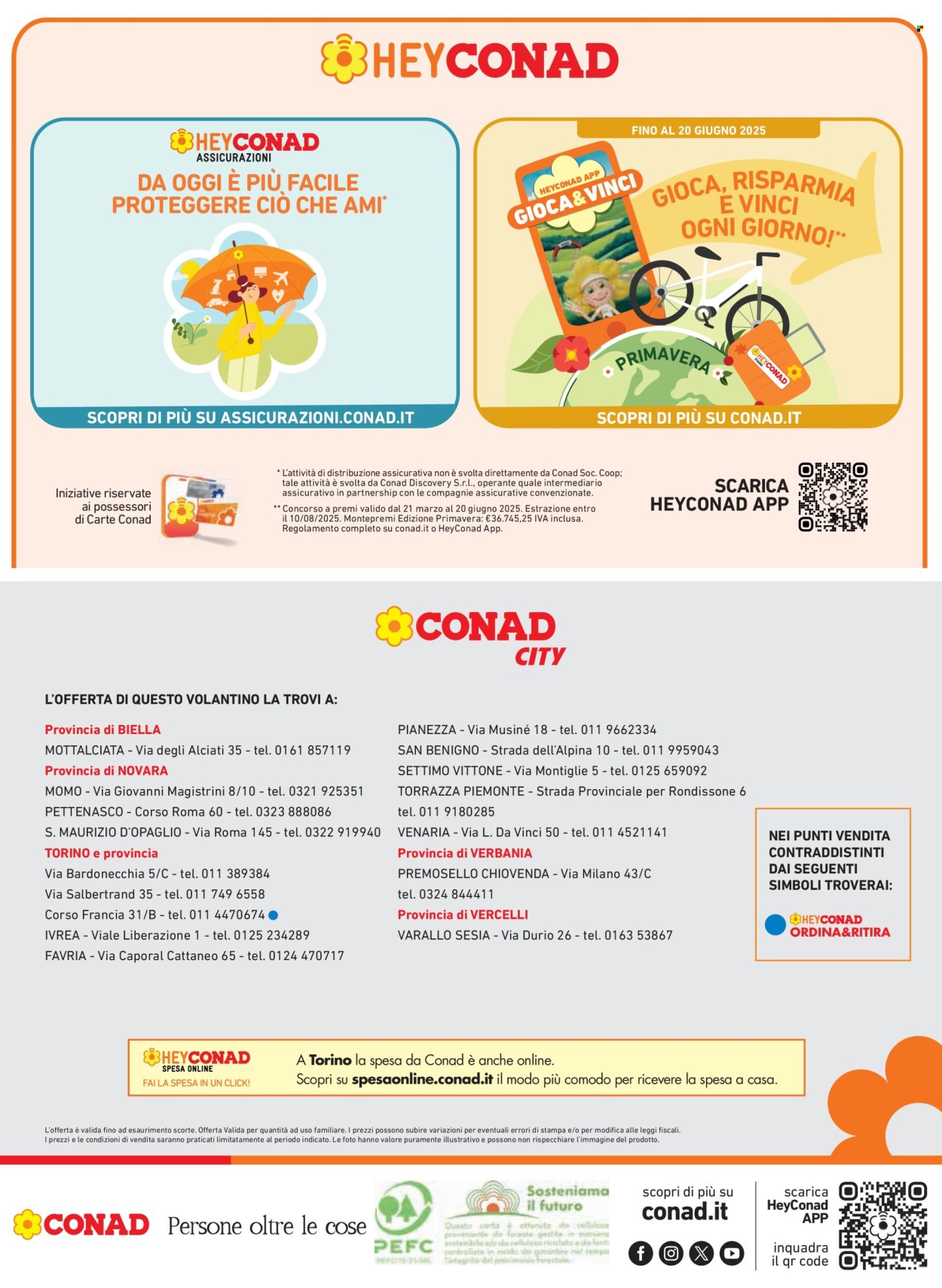 Volantino Conad - 29/5/2025 - 4/6/2025. Pagina 4