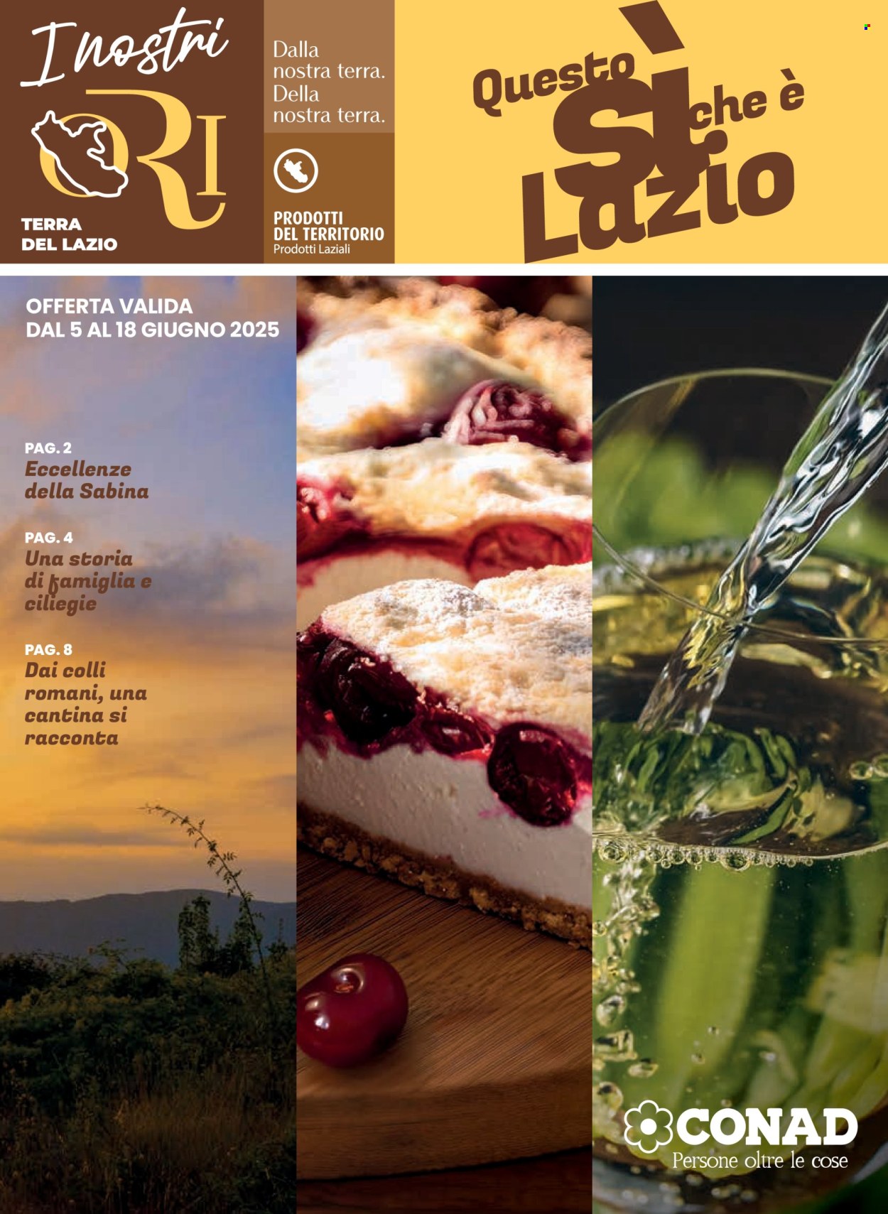 Volantino Conad - 5/6/2025 - 18/6/2025. Pagina 1