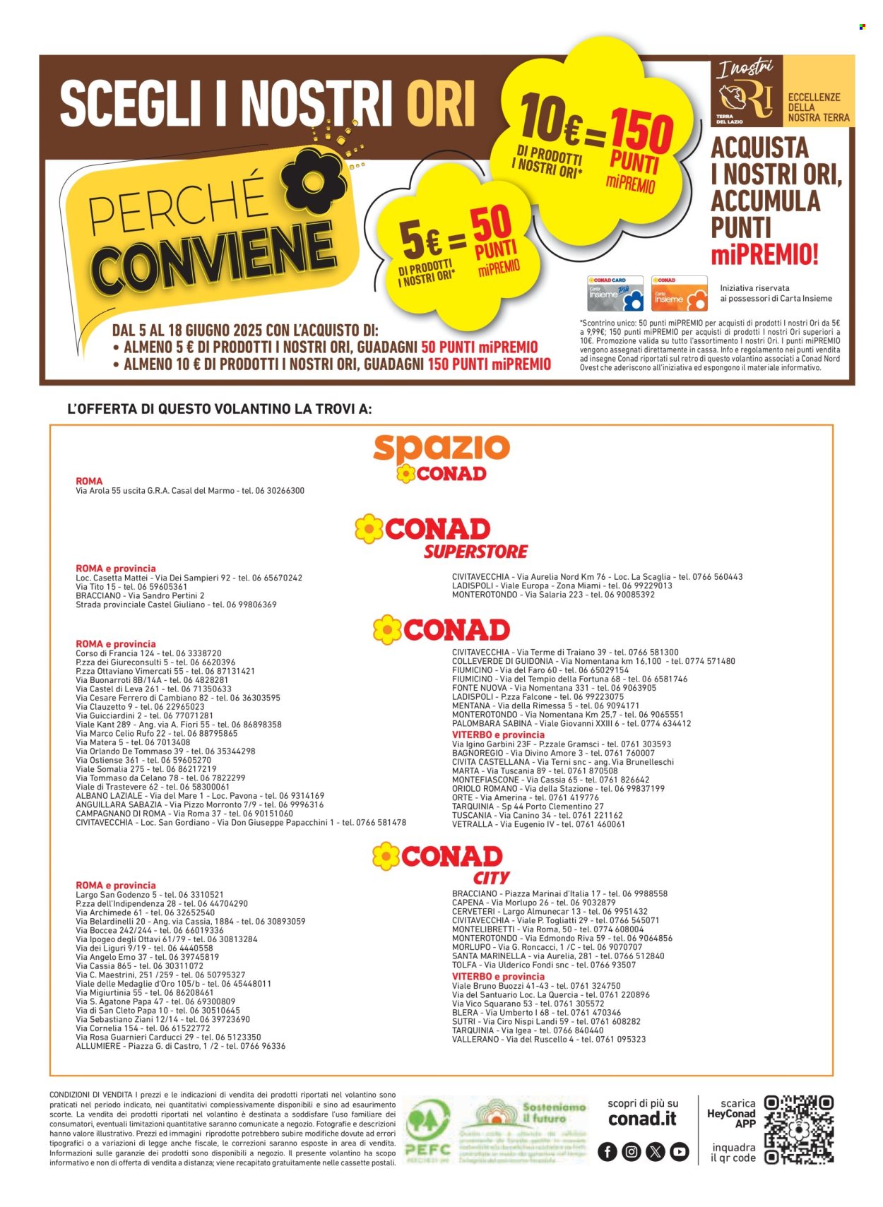 Volantino Conad - 5/6/2025 - 18/6/2025. Pagina 16