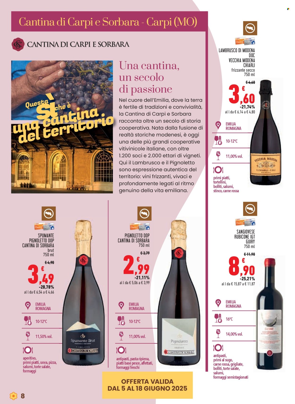 Volantino Conad - 5/6/2025 - 18/6/2025. Pagina 8