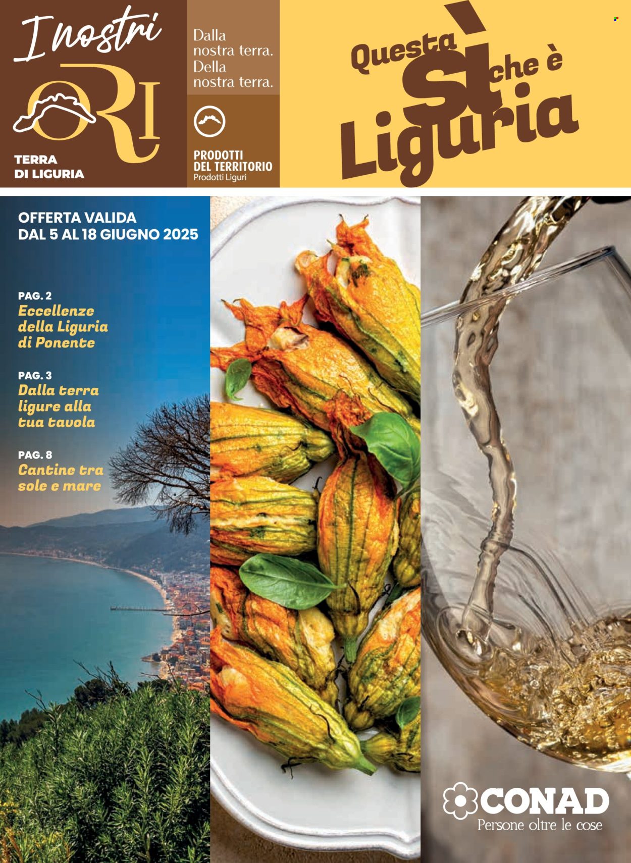 Volantino Conad - 5/6/2025 - 18/6/2025. Pagina 1