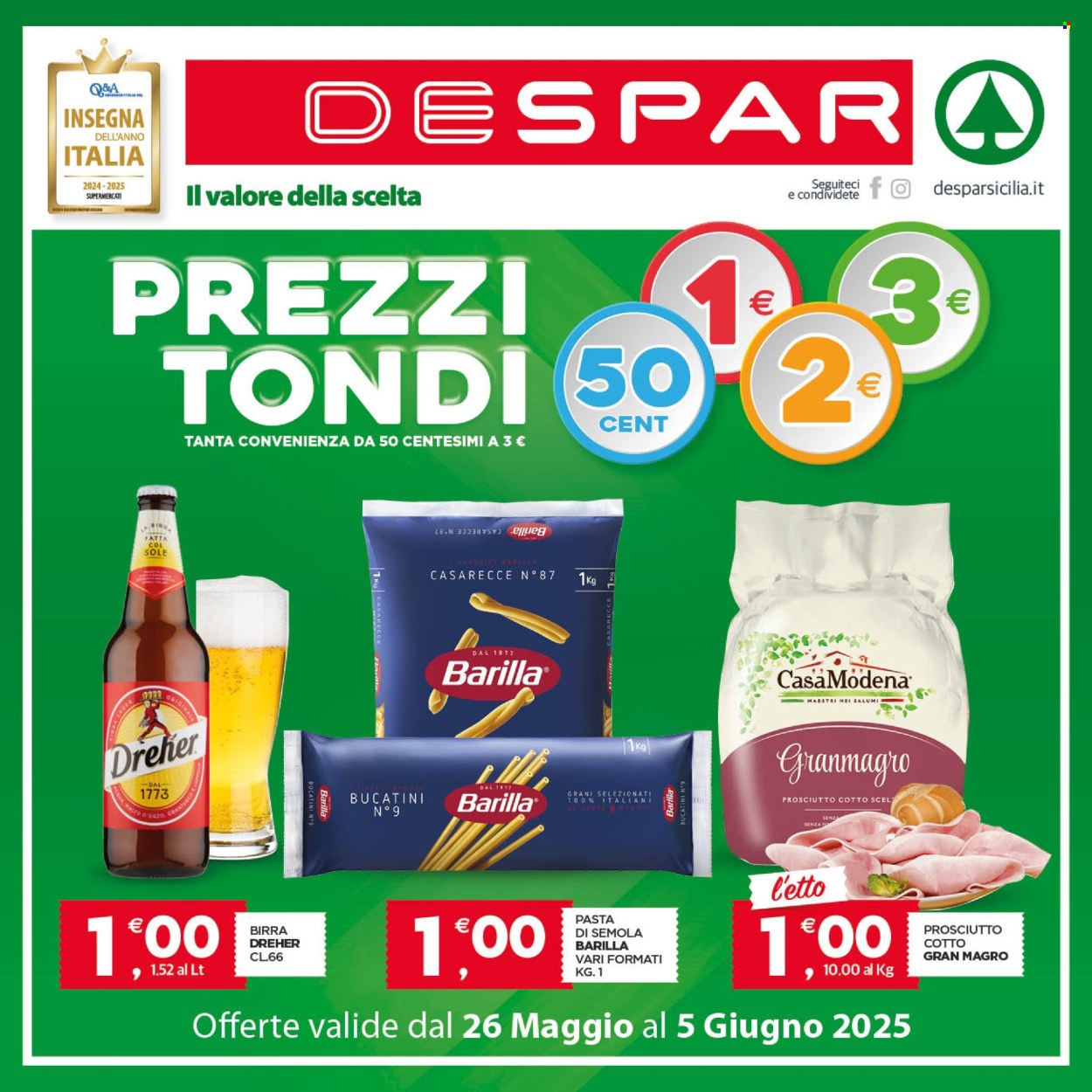 Volantino Despar - 26/5/2025 - 5/6/2025. Pagina 1