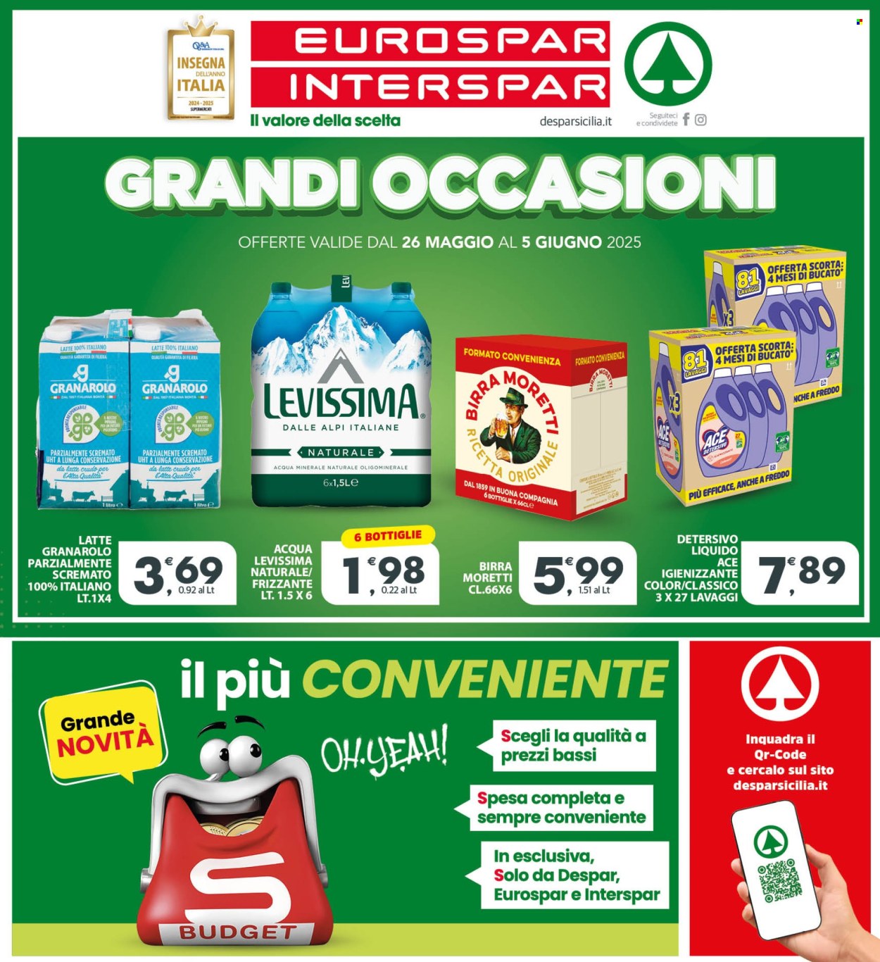 Volantino Eurospar - 26/5/2025 - 5/6/2025. Pagina 24