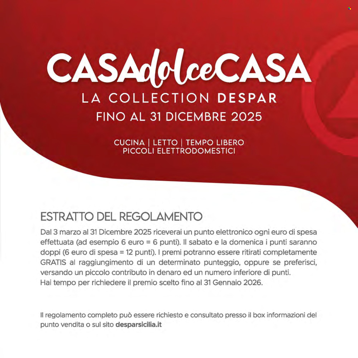Volantino Despar - 3/3/2025 - 31/12/2025. Pagina 21